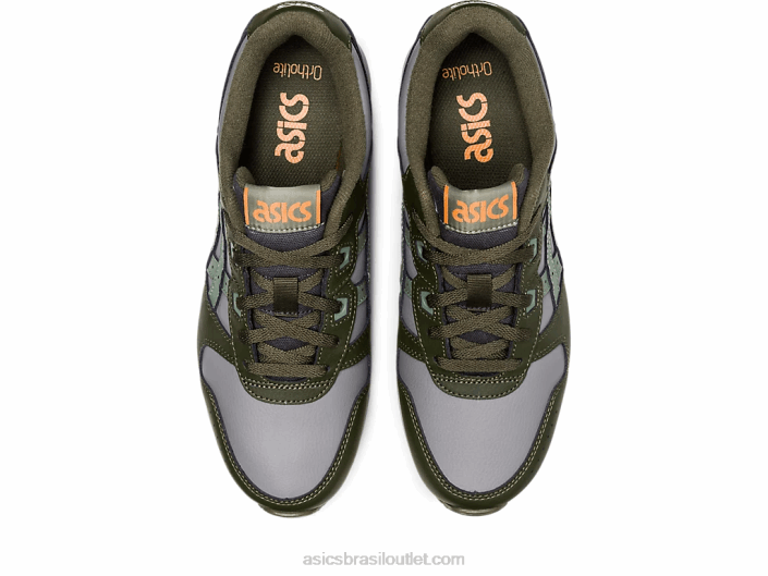 lyte clássico 462T830 argila cinza/líquen verde Asics