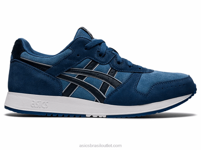 lyte clássico 462T990 fio dental cinza/azul francês Asics