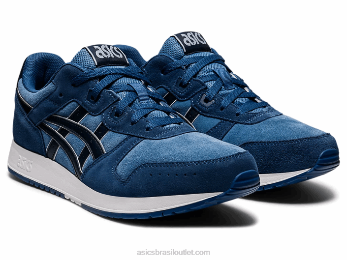 lyte clássico 462T990 fio dental cinza/azul francês Asics