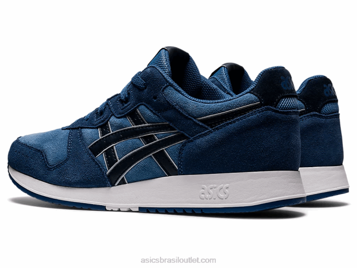 lyte clássico 462T990 fio dental cinza/azul francês Asics
