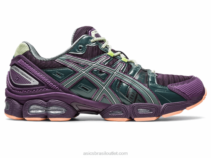 morte cerebral x gel-nimbus 9 462T154 beladona/coroa de louros Asics