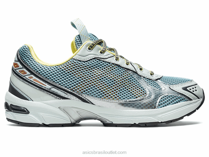 ub4-s gel-1130 462T775 azul fumaça/prata pura Asics
