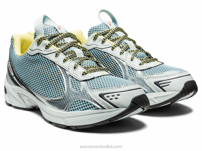 ub4-s gel-1130 462T775 azul fumaça/prata pura Asics