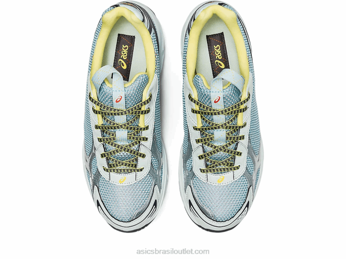 ub4-s gel-1130 462T775 azul fumaça/prata pura Asics
