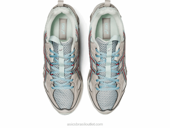 us3-s gel-quantum 360 vii kiso 462T752 cinza glaciar/cayenne Asics