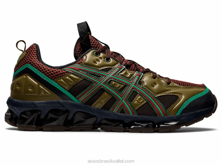us3-s gel-quantum 360 vii kiso 462T767 verde abeto/demitasse Asics