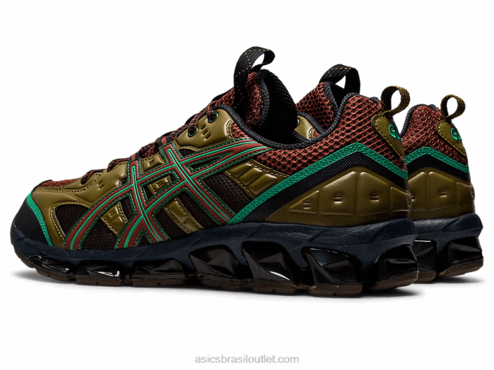 us3-s gel-quantum 360 vii kiso 462T767 verde abeto/demitasse Asics