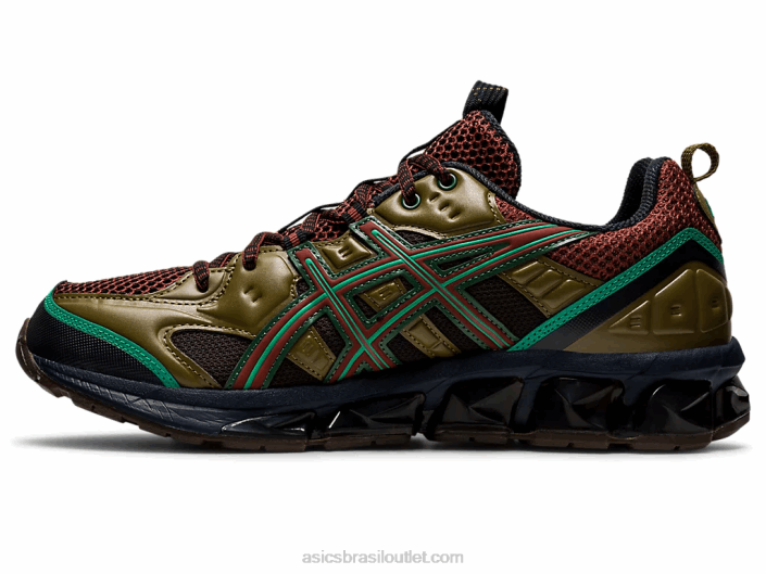 us3-s gel-quantum 360 vii kiso 462T767 verde abeto/demitasse Asics