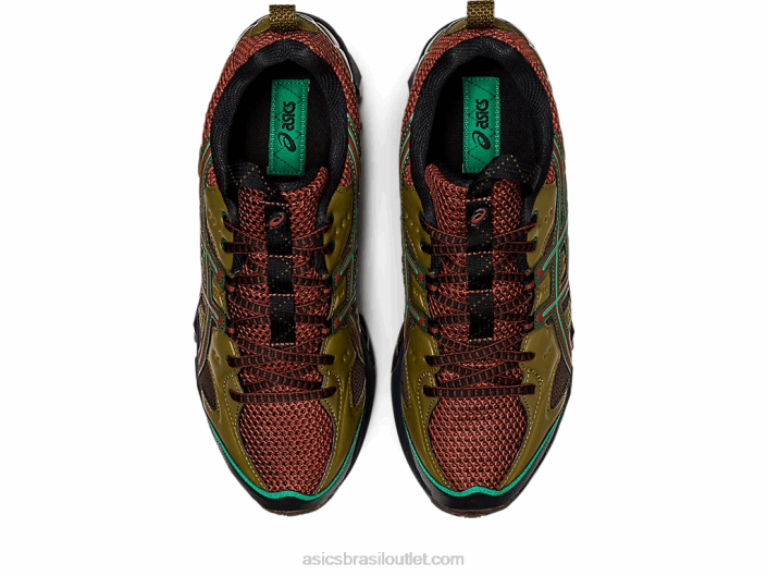 us3-s gel-quantum 360 vii kiso 462T767 verde abeto/demitasse Asics