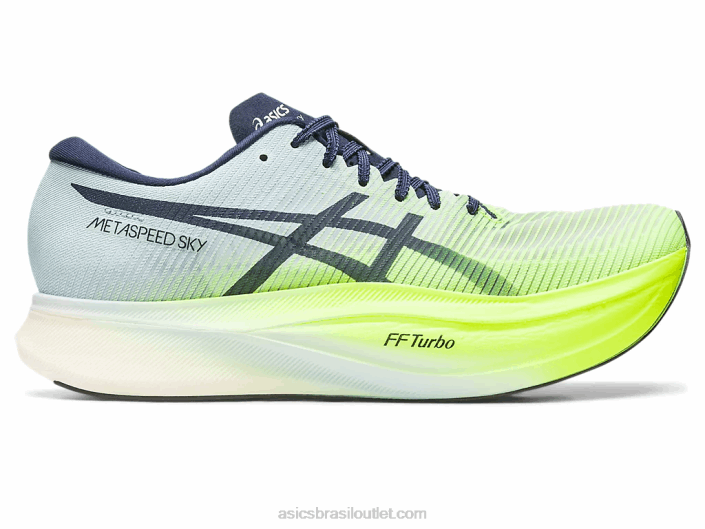 céu de metavelocidade + 462T151 perigo verde/céu Asics