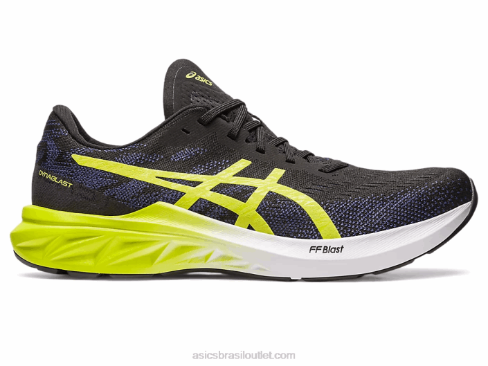 dinablast 3 462T264 raspas de limão preto Asics