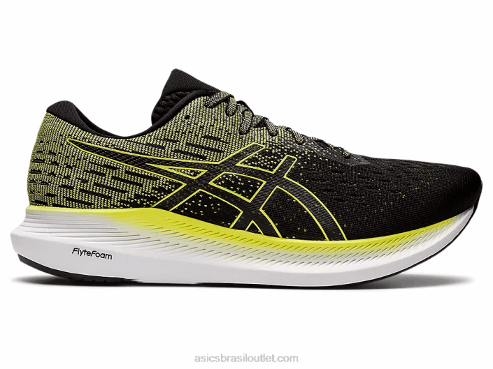 evoride 2 de largura 462T1810 preto/amarelo brilhante Asics