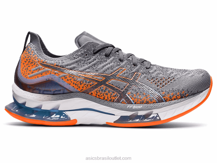 explosão de gel-kinsei 462T600 folha de rocha/laranja chocante Asics