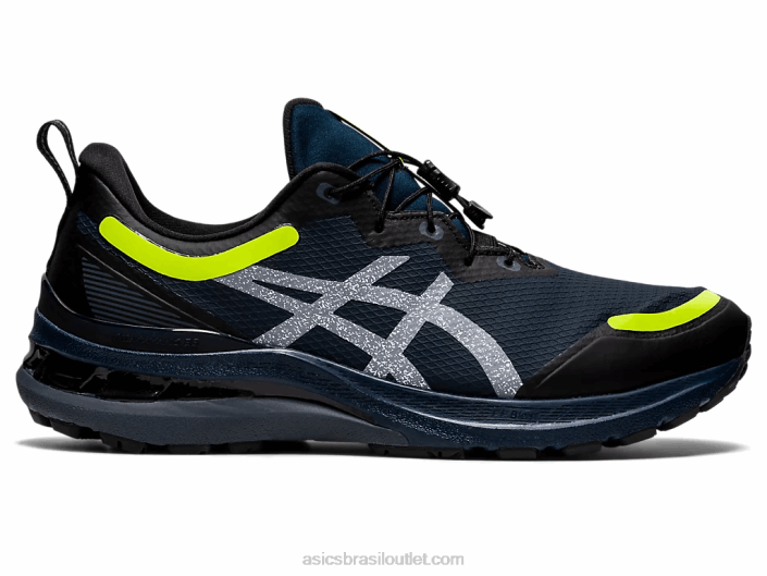 furador gel kayano 28 462T1640 azul francês/amarelo de segurança Asics
