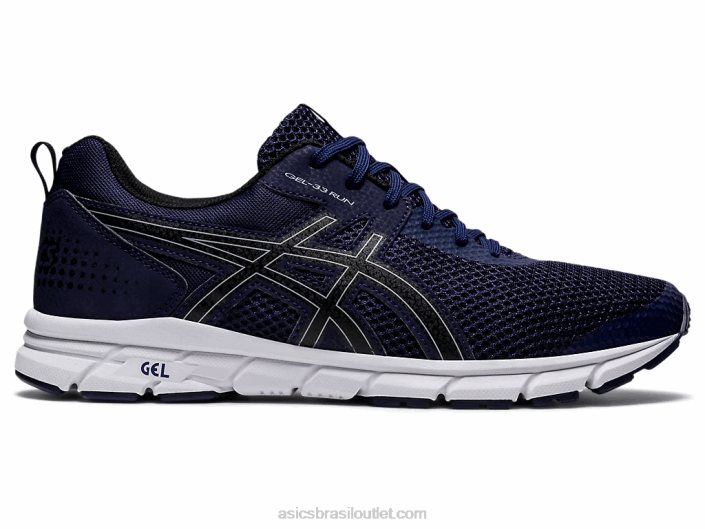 gel-33 462T895 casaco de pavão/preto Asics