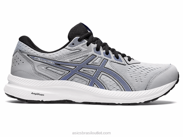gel contend 8 extra largo 462T716 Piemonte cinza/azul Asics