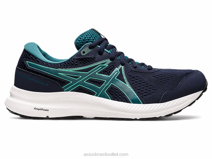 gel-contenda 7 462T1915 meia-noite/pinheiro de veludo Asics