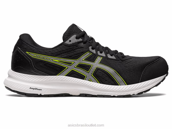 gel-contenda 8 462T458 preto/prata pura Asics