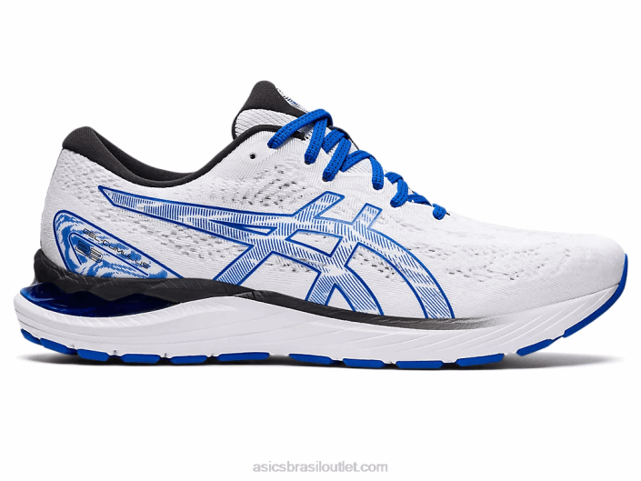 gel-cumulus 23 462T565 branco/azul atum Asics