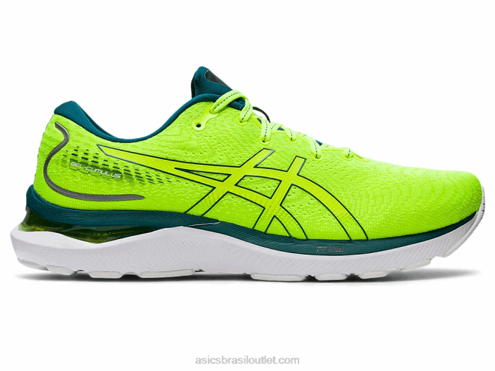 gel-cumulus 24 462T1036 amarelo de segurança/pinho de veludo Asics