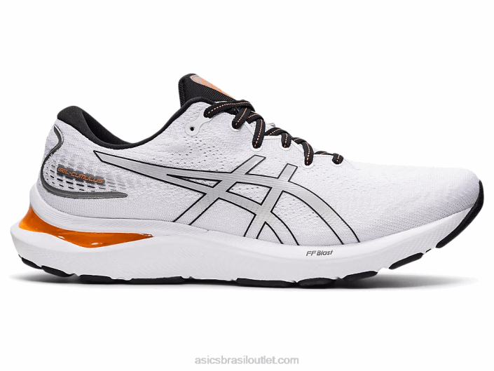 gel-cumulus 24 462T1312 branco/cinza piemonte Asics