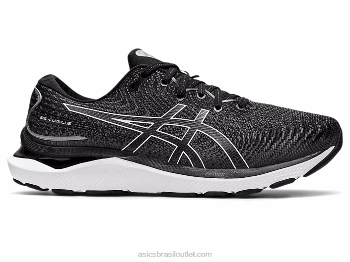 gel cumulus 24 extra largo 462T1313 transportadora cinza/branco Asics