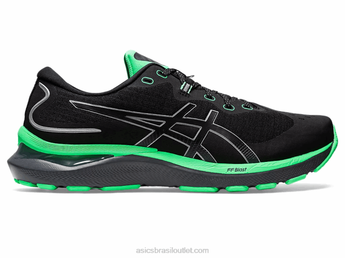gel-cumulus 24 lite-show 462T699 folha preta/nova Asics