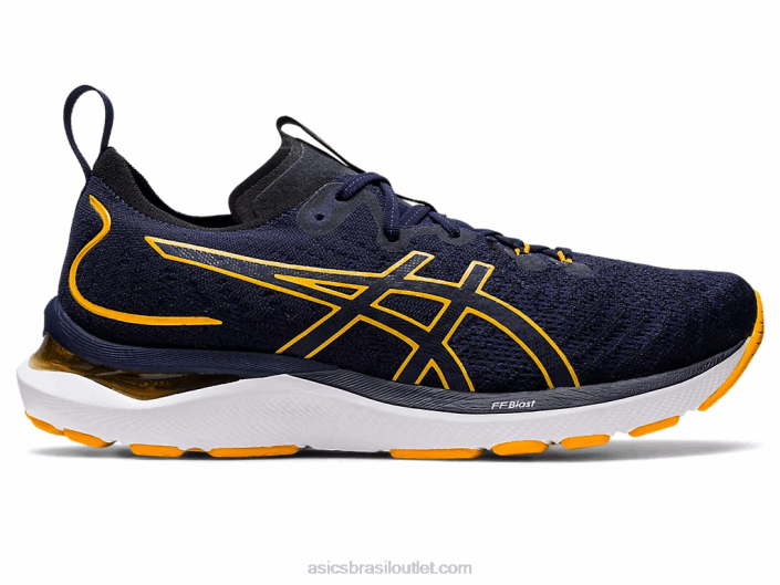 gel cumulus 24 mk 462T744 meia-noite/âmbar Asics