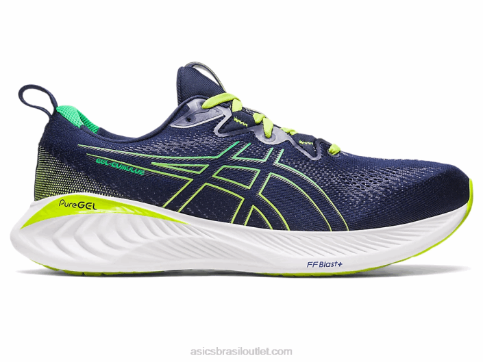 gel-cumulus 25 462T1 meia-noite/coentro Asics