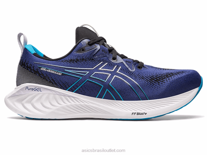 gel-cumulus 25 462T5 azul índigo/azul ilha Asics