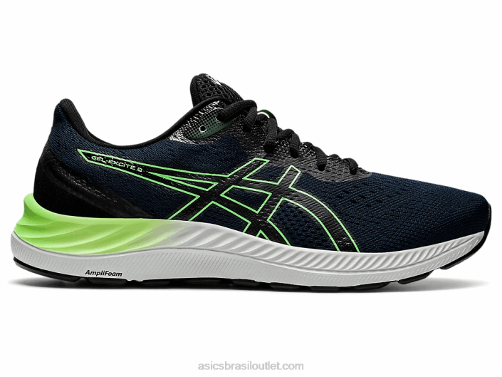 gel-excite 8 462T1663 azul francês/limão brilhante Asics