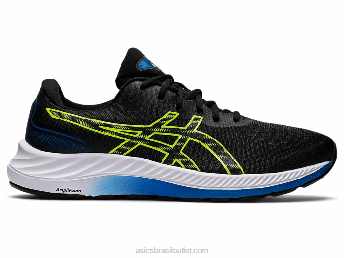 gel-excite 9 462T1319 preto/verde perigoso Asics