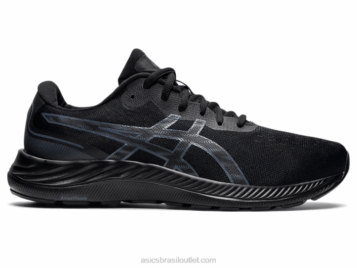 gel-excite 9 462T1324 preto/cinza portador Asics