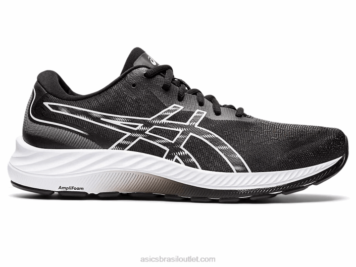 gel-excite 9 extra largo 462T1411 Preto branco Asics