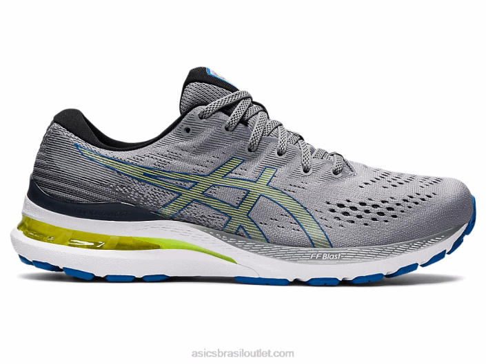 gel-kayano 28 462T1548 sheet rock/hazard green Asics