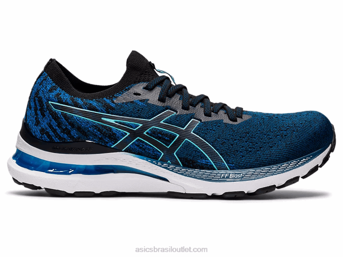 gel kayano 28 mk 462T1551 mako azul/menta gelo Asics