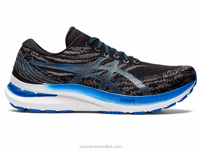 gel-kayano 29 462T930 preto/azul elétrico Asics