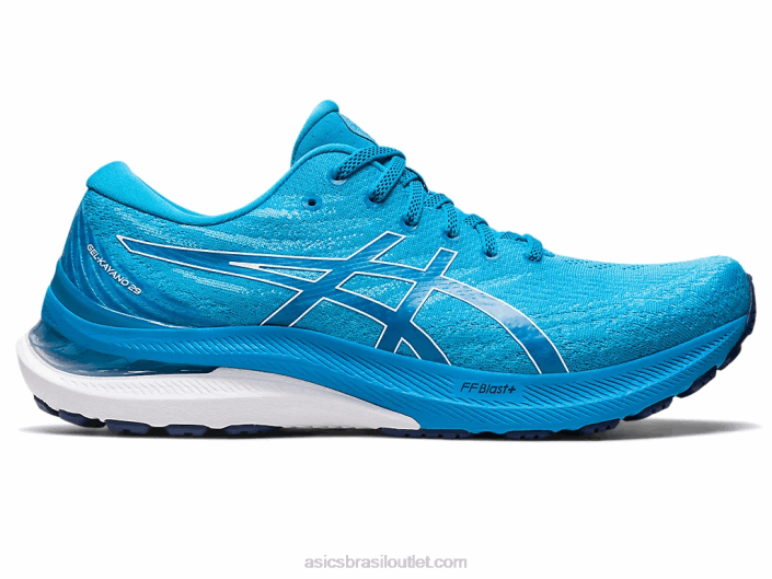 gel kayano 29 extra largo 462T391 ilha azul/branca Asics