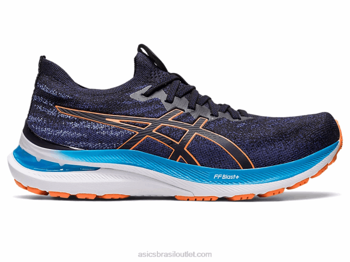 gel kayano 29 mk 462T622 azul índigo/pêssego sol Asics