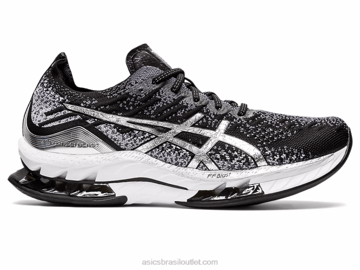 gel-kinsei blast platinum 462T1594 cinza transportadora/prata pura Asics