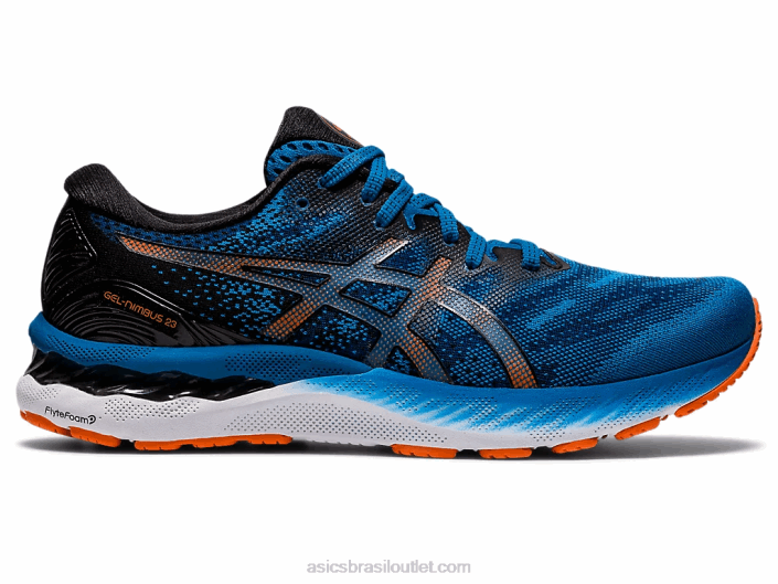 gel nimbus 23 462T1945 renascido azul/preto Asics
