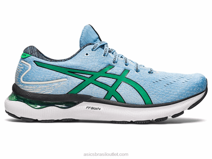 gel nimbus 24 edição limitada 462T1014 céu ártico/coentro Asics