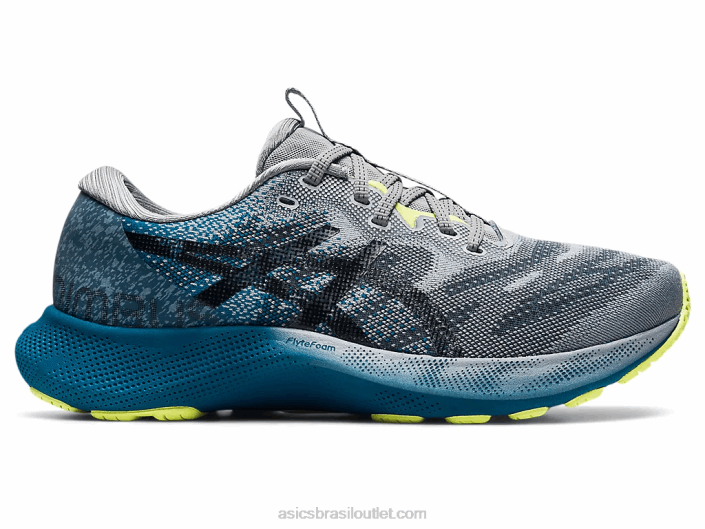 gel nimbus lite 2 462T1869 azul-petróleo do mar profundo/preto Asics