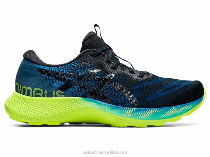 gel nimbus lite 2 462T1970 renascido azul/preto Asics