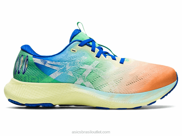 gel nimbus lite 2 lam 462T1942 companheiro amarelo/branco Asics