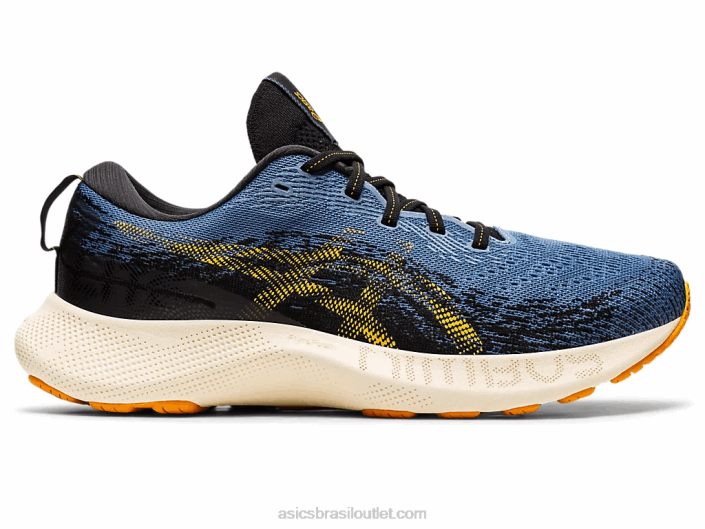 gel nimbus lite 3 462T1056 azul/âmbar Asics