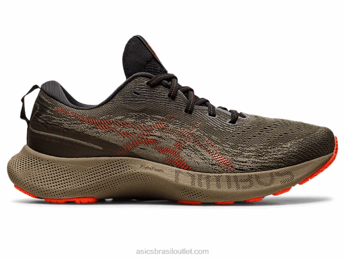 gel nimbus lite 3 462T1062 manto verde/tomate cereja Asics