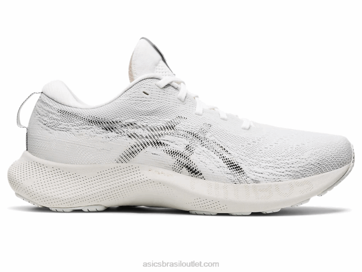 gel nimbus lite 3 462T1570 Branco preto Asics