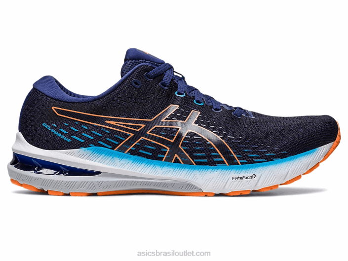 gel-perseguir 8 462T480 azul índigo/pêssego sol Asics