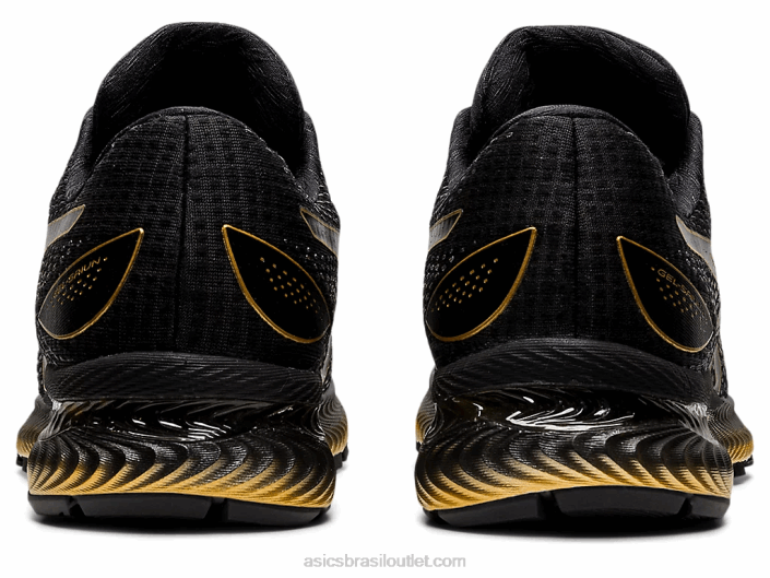 gel-saiun 462T1739 preto/ouro puro Asics